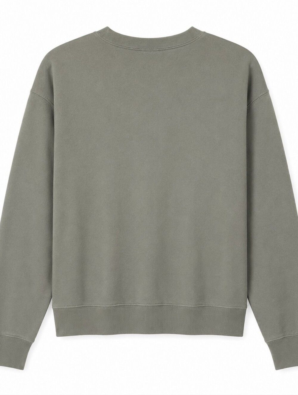 Divided by H&M Sage Green Basic Crewneck Sweatshirt - Picture 3 of 6